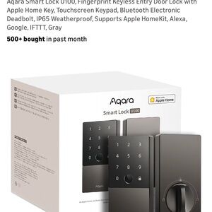 Smart Lock U100 Electronic Deadbolt - $179.99 LAST ONE